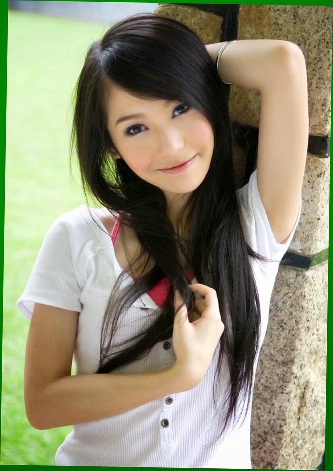Mix asian girl photo