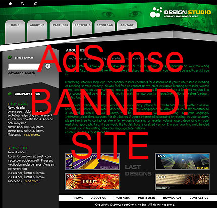 Adsense-banned-site